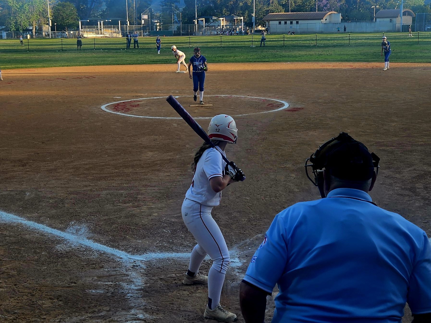 Burroughs Softball Beats Burbank 11-1 on Senior Night